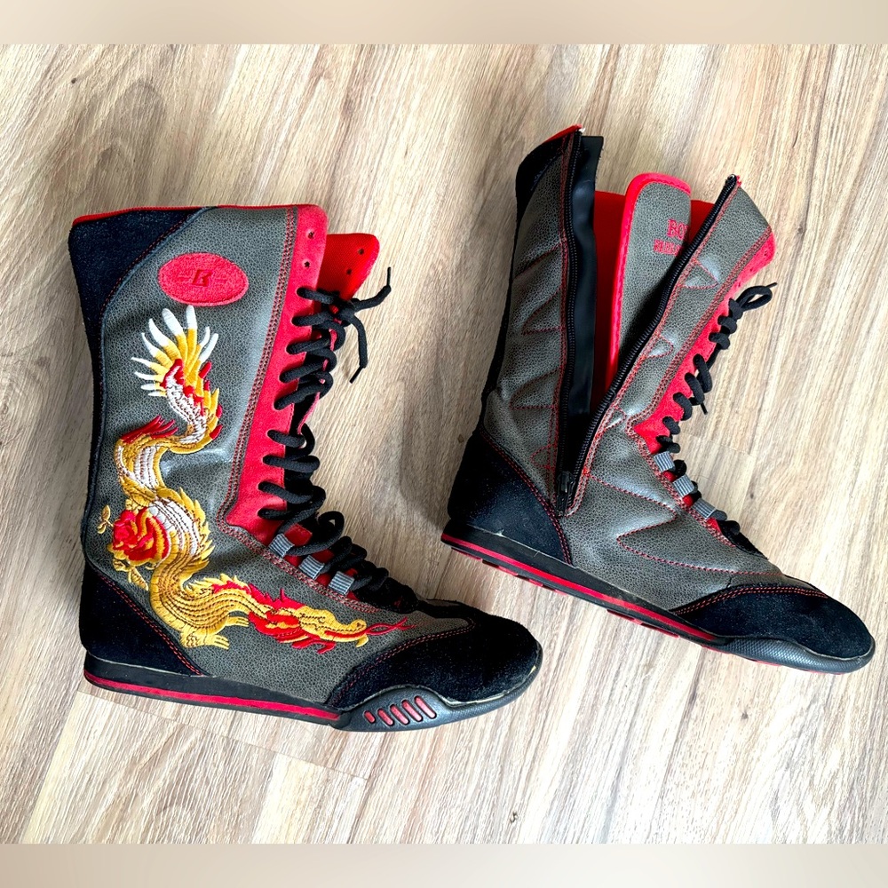 Rare Vintage Embroidered Boots